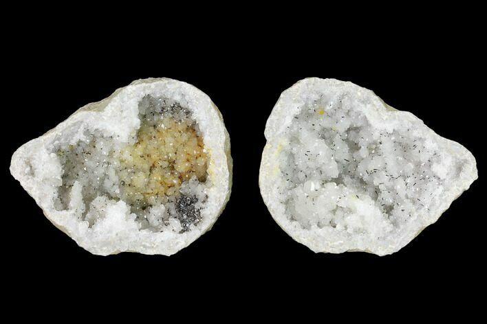 Keokuk Quartz Geode with Calcite - Iowa #144711